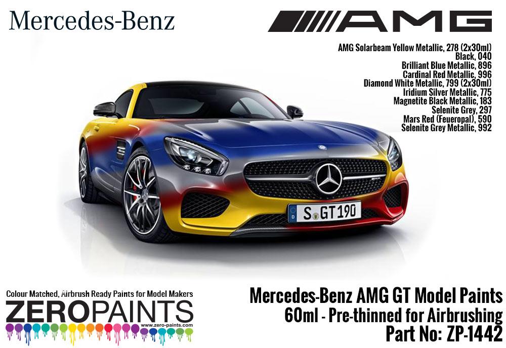 Mercedes Amg Gt Paints 60ml Zp 1442 Zero Paints