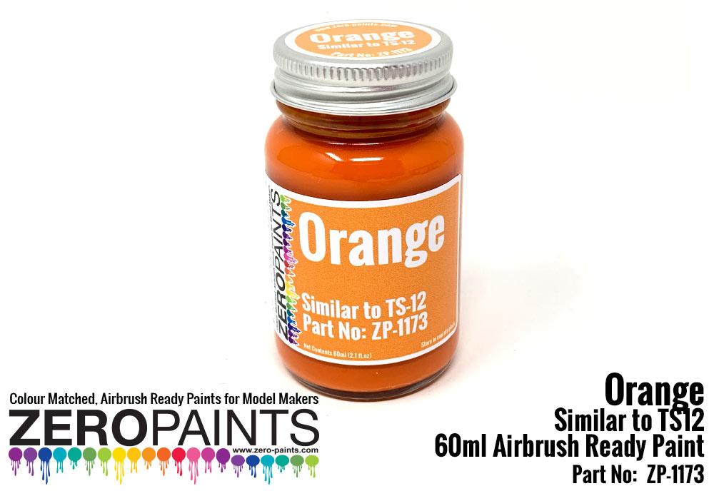 Orange Paint (Similar to TS12) 60ml ZP1173 Zero Paints