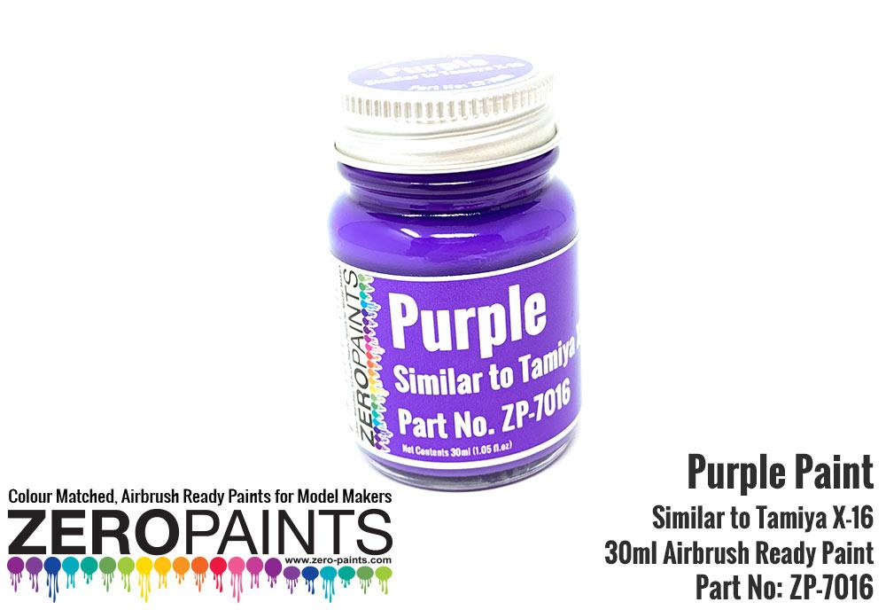 Purple Paint 30ml Similar to Tamiya X16 ZP7016 Zero Paints