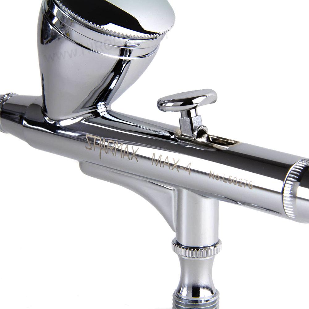  Sparmax  MAX 4 Airbrush  with Pre set Handle 0 4mm Needle 