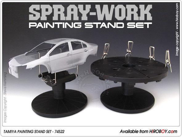 Spray-Work Painting Stand Set