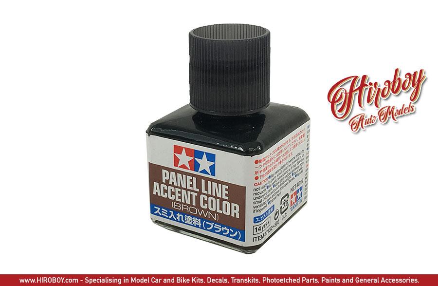 TAMIYA 87132 Panel Line Accent Color Brown For Plastic Model Kit