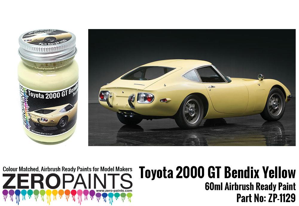 Toyota 2000GT Bendix Yellow Paint 60ml | ZP-1129 | Zero Paints