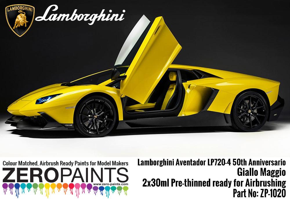 Lamborghini Aventador LP720-4 50th Anniversario 50° Giallo Maggio Paint ...