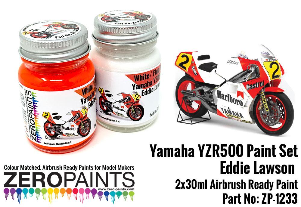 完売 YZR500 Yamaha Eddie Hasegawa (for Set Paint 2x30ml Lawson オートバイ