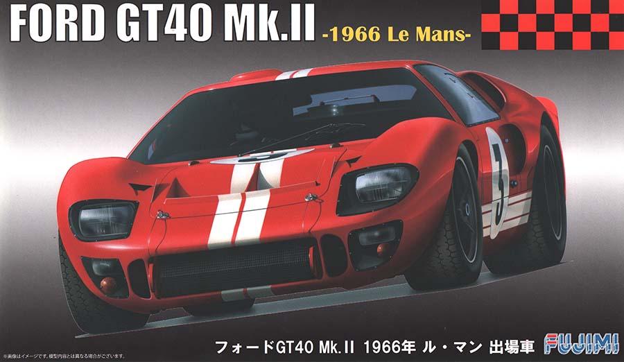 Fujimi 1/24 Ford Gt40 Mk.ii Le Mans 1966 126067 for sale online 
