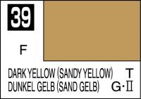 Mr Color Paint Dark Yellow (Sandy Yellow) 10ml # C039