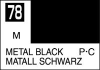 Mr Color Paint Metal Black 10ml # C078
