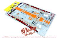 1:24 McLaren F1-GTR Gulf #1/#2/#3 FIA-GT 1997 (Long Tail) Decals (Fujimi)