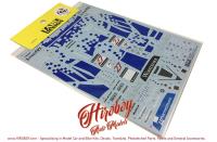 1:24 McLaren F1-GTR Parabolica #27 FIA-GT 1997(Long Tail) Decals (Fujimi)