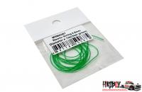 0.8 mm Elastic String Clear Green