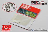 1.2mm Metal Hex Fitting  (10 off) - TD23210