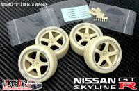1:12 18" Nismo LM GT4 Wheels for Fujimi Nissan Skyline R32 GT-R