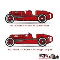 1:12 Alfa Romeo P2 1924 Italian GP/French GP- Full Detail Multi Media Kit