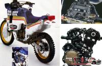 1:12 HONDA NXR 750 Paris-Dakar 1986 Decals For Tamiya 14054