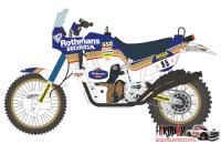 1:12 HONDA NXR 750 Paris-Dakar 1986 Decals For Tamiya 14054