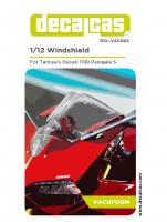 1:12 Ducati 1199 Panigale S Windshield (Tamiya)