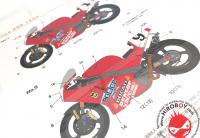1:12 Ducati 888 Superbike Racer Decals 1992 (Tamiya)