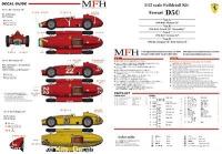 1:12 Ferrari D50 Ver.C : 1956 Rd.7 German GP #1 J.M.Fangio  #2 P.Collins