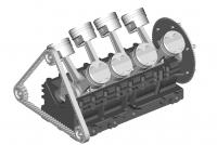 1:12 DFV Engine Kit