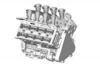 1:12 DFV Engine Kit