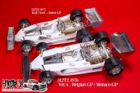 1:12 Ferrari 312T2 ’76 Ver.A : 1976 Rd.5 Belgian GP / Rd.6 Monaco GP Winner #1 N.Lauda / #2 C.Regazzoni