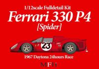 1:12 Ferrari 330 P4 (Spyder) Ver A '67 Daytona 24 hours #23 Full Multi Media Kit
