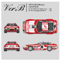 1:12 Ferrari 365 GTB/4 Racing Ver.B : 1973 LM 24hours CH.POZZI