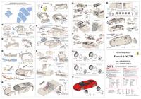 1:12 Ferrari 488 GTB (Curbside Kit) Ver.B : 10-Spoke Wheel Model