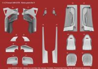 1:12 Ferrari 488 GTB (Curbside Kit) Ver.B : 10-Spoke Wheel Model