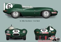 1:12 Jaguar D-Type LM 1955 - Full Detail Multi Media Kit