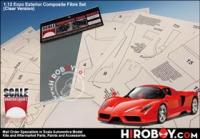 1:12 Ferrari Enzo Exterior Composite Fiber Set (Clear Version)