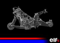 1:12 Honda Elf 5  #4 Ron Haslam Full Detail Multi-Media Model Kit