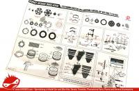 1:12 Honda RC213V Repsol Super Detail up set for Tamiya (HD02-0340)