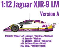 1:12 Jaguar XJR-9 1988 LM Ver A - Full Detail Multi Media Kit