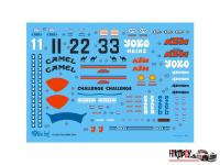 1:12 KTM 250MX Motorcycle Pilot/Rider Decals for Tamiya 14046/14051
