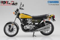 1:12 Kawasaki 900 Super 4 (Z1) Yellow Ball (Pre-Built Model)