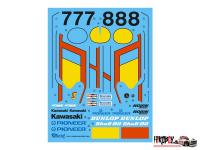 1:12 Kawasaki KR500 1982 Decals for Tamiya 14028