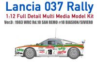 1:12 Lancia 037 Rally Ver.D  Jolly Club Totip 1983 WRC Rd.10 San Remo #18 Biasion/Siviero