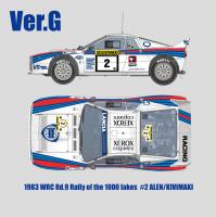 1:12 Lancia 037 Rally Ver.G Martini Racing 1983 WRC Rd.9 Rally of the 1000 lakes #2 Alén/Kivimaki