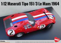 1:12 Maserati tipo 151/3 Le Mans 1964 (Profil 24)