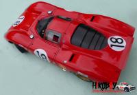 1:12 Ferrari 312 P n°18/19 Le Mans 1969 Model Kit