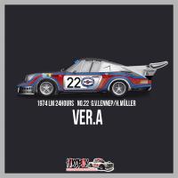 1:12 Porsche 911 Carrera RSR Turbo Ver.A : 1974 LM 24hours 2nd No.22 G.v.Lennep / H.Müller