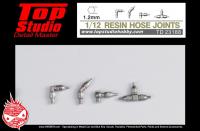 1:12 Resin Hose Joints (1.2mm)
