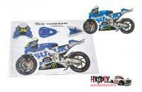 1:12 SUZUKI GSX-RR  MotoGP 2022 Decals  For Tamiya 14139