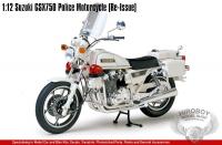 1:12 Suzuki GSX750 Police Motorcycle - (Re-Issue)