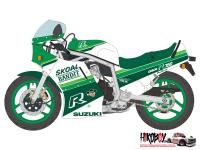 1:12 Suzuki GSX-R 750 Skoal Bandit 1986 Decals for Hasegawa