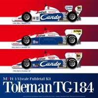 1:12 Toleman TG184 Ver.B : 1984 Rd.7 Canadian GP / Rd.8 Detroit GP / Rd.9 Dallas GP / Rd.10 British GP #19 A.Senna / #20 J.Cecotto