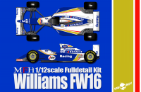 1:12 Williams FW16 Full Detail Kit - Ver A 1994 Rd.1 Brazilian GP