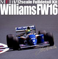 1:12 Williams FW16 Full Detail Kit - Ver A 1994 Rd.1 Brazilian GP